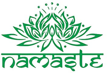 Lotusblüte, Wandtattoo, Yoga, indisch, Namaste, Wörter, Lotusblüte, Buddha, Ganesha, Mandala, Vinyl, selbstklebend, Wanddekoration, Yoga-Wandaufkleber, Dienste