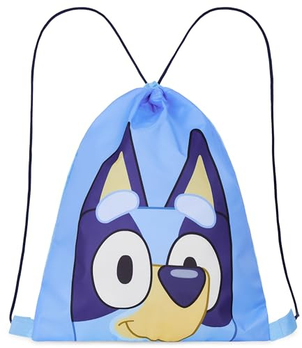 Bluey Drawstring Bags, 11 x 14” Swimming Bag with Airflow Vent
