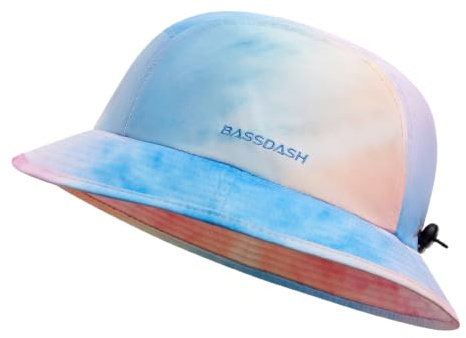 Bassdash Cappello da Pesca UPF50+ per Uomo e Donna, Leggero, Impermeabile, Pieghevole, per Esterno, Cappello Sole Estate FH13