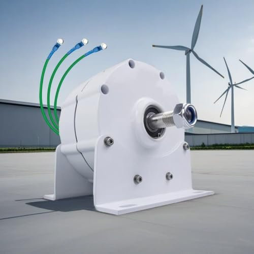 WEIMILOR Générateur à Aimant Permanent 8000W Générateur électrique triphasé AC Générateur triphasé Industriel,220V