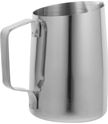 Alipis Lattiera Inossidabile Con Beccuccio Per Latte Art Perfetta Per Schiumare e Vaporizzare Latte Per Cappuccino e Caffè Utensile Da Cucina Professionale Per Baristi e Amanti Del