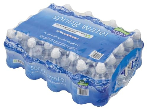 Kiirklnd Signature Sports Cap Spring Water - 40 x 330ml | Purity & Convenience for Active Lifestyles | Athletic-Friendly Design | Purity & Convenience for Active Lifestyles | Athletic-Friendly Design