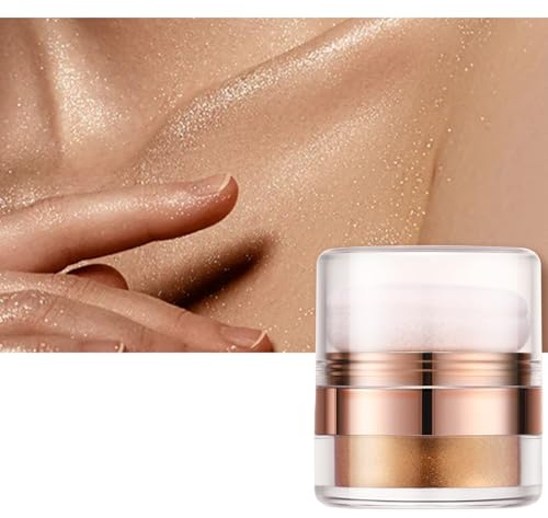 Resaltadores en barra en polvo, colorete de brillo, maquillaje, brillo corporal, polvo para resaltar la, ojos, labios, cabello, cuerpo, hadas, resaltar las palmaditas