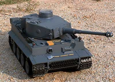 Heng Long German Tiger 1/16 Scale Rc Remote Control Bb Firing Tank