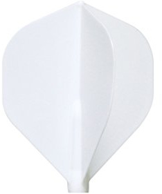 Cosmo Darts Fit Flight (AIR) 3 Pack Standard Dart Flight (White)