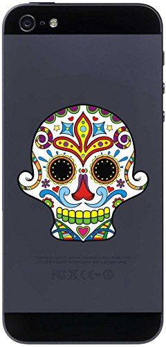 Handy-Aufkleber - Sugar Skull - Totenkopf SSK7-70 mm Aufkleber - handy skin