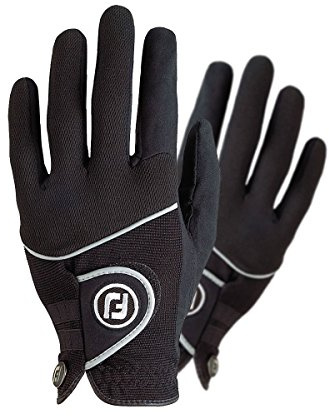 Footjoy Raingrip Golfhandschuhe für Damen, Schwarz, M