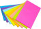 Haftnotizen, 400 Blatt, groß, quadratisch, selbstklebend, Farbe, Haftnotizen, Markierungsseiten, für Bücher, Studenten, Lesen, Büro (8 Farben, 100 x 150 mm)