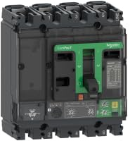 ComPacT NSX100F - disjoncteur Vigi - MicroLogic 4.2AB 100A - 4P4D - 36kA - fixe - C10F44B100
