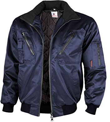 QUALITEX HIGH QUALITY WORKWEAR PILOTJACKE 60% CI/40% PES MIT FESTEM STEPPFUTTER+FESTEN ÄRMELN Größe XL