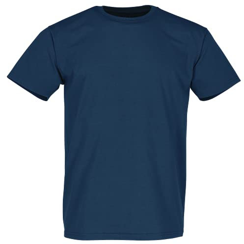 Fruit of the Loom Men's Super Premium Short Sleeve Crew Neck T-Shirt XL Navy