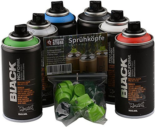 Montana Black Sprühdosen Pocket Cans 6x150ml