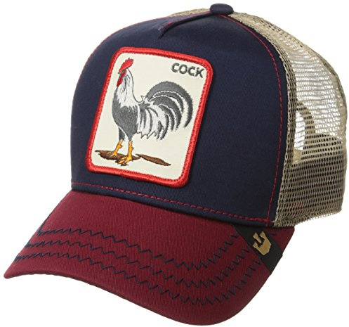 Goorin Bros Gorra de béisbol para hombre con diseño de animales de granja, color azul marino, talla única, marino, talla única