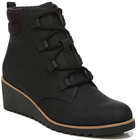 LifeStride Womens Zone Ankle Boot Black 9 W