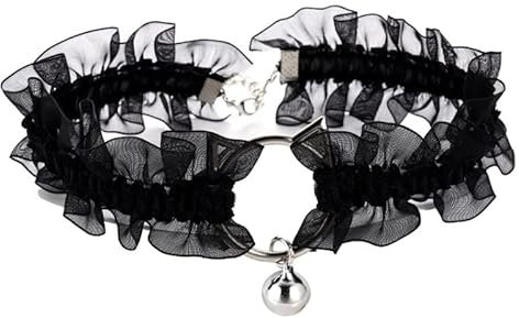Punk-Choker-Anhänger, Stretch, Gothic-Tattoo-Halsband, Halskette mit Glöckchen, süße süße Halskette, Geschenk für Frauen und Mädchen