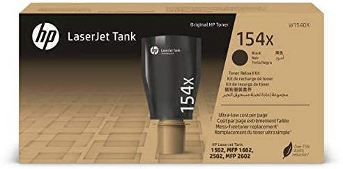 HP Original 154X Toner Nachfüllkit - svart (W1540X)