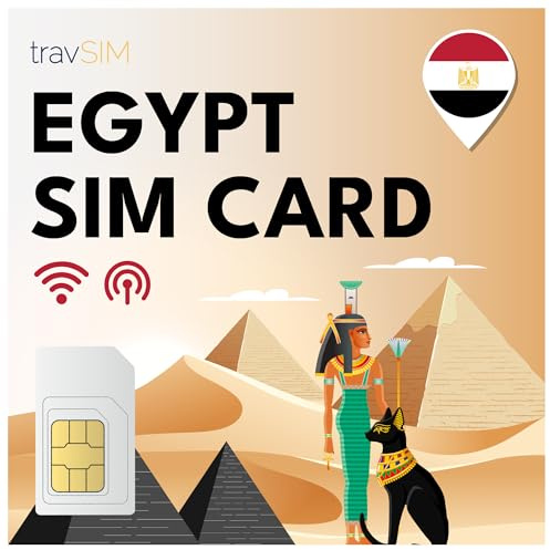 travSIM Egypten SIM-kort | Orange nätverk | 10 GB mobildata | Hotspot tillgänglig | Gratis roaming i över 6 länder i Mellanöstern | Planen på Egypten SIM-kort är giltig i 14 dagar