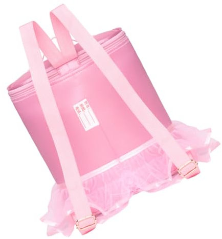 Amosfun Tanztasche Mäppchen Reisetaschen Mini Schultüte Handtasche Aufbewahrungstasche Mädchen Kleid Nylon Latein