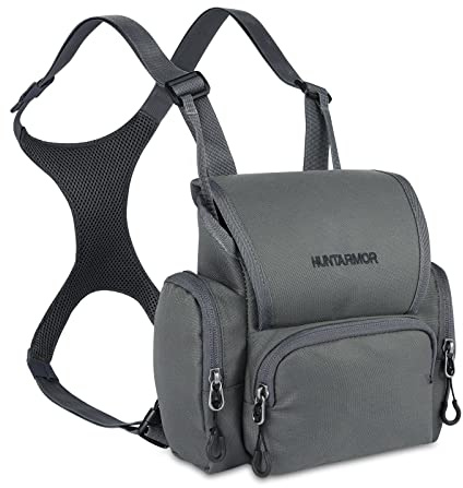 HUNTARMOR Binocular sele bröstpack: Hunting Bino Harness med rangefinnare påse & binokulars, binokulär paket för jakt