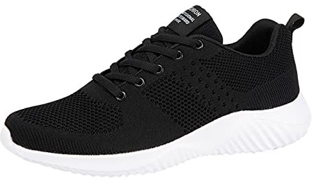 Zapatos de protección contra cortes para hombre con cordones suaves para hombres, zapatos informales, transpirables, zapatos de malla deportiva para hombres, zapatos de hombre, azul, talla 43,