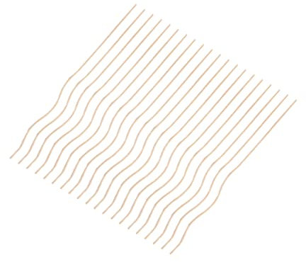 RORPOIR Difusor De Aceites Esenciales 20 Varillas De Ratán Onduladas para Aromaterapia Decoración Hogar