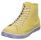 Andrea Conti Damen High Top Sneaker, gelbgrün, 39 EU