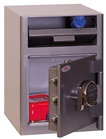 Phoenix SS0996ED Bareinzahlung Größe 1 Einwurftresor mit Elektronik Schloss