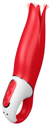 Satisfyer Vibes Power Flower | Sex Toys Vibro-Masseur avec 12 Programmes | Sex Toýs Femme | Etanche (IPX7) et rechargeable | Silicone douce et Sécurisante