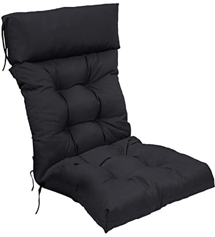 Kaxenig Schaukelstuhl Auflage, Hochlehner Polsterauflage, Sitzpolster Set Für Gartenstühle Outdoor Stuhlkissen, Hochlehner Sitzauflagen Für Gartenmöbel, 110 X 50 cm