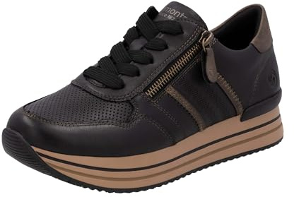 Remonte Damen Sneaker D1318-03 schwarz Gr. 40