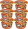 Nong Shim Spicy Chicken Bowl Noodle Soup Korean Instant Noodles 100g (Pack of 6)