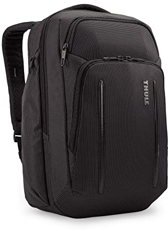 Thule Crossover 2 Laptop Backpack 30L, Padded compartments fit 15.6 Laptop & 10 Tablet, Crush-Resistant valuables Pocket