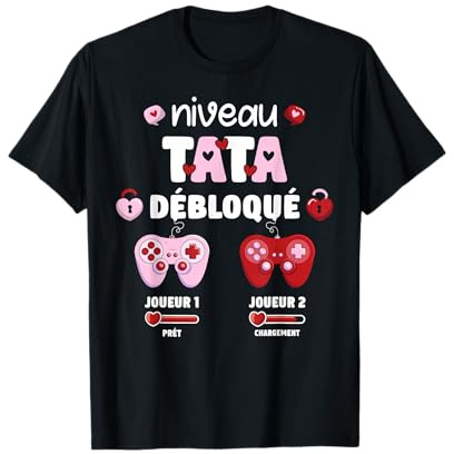 Tata Gamer En Cours Future Tata 2025 Annonce Tatie 2025 T-Shirt