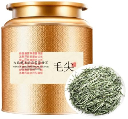 Premium MaoJian Grönt Te, Uppfriskande Smak Från Naturen 250g / Burk Xinyang Original Mao Jian Te