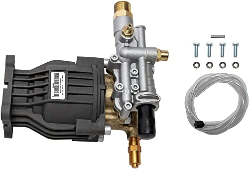 OEM Technologies 90029 Replacement Pressure Washer Pump Kit, 3400 PSI, 2.5 GPM, 3/4 Shaft, Includes Hardware and Siphon Tube, for Residential and Industrial Gas Powered Machines