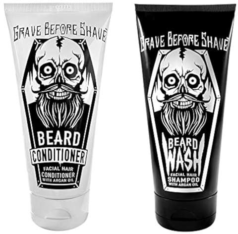 Grave Before Shave™ Beard Wash & Beard Conditioner Pack