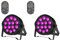 2PC LED Par Strahler 14*6W LED Bühnenlicht Partylicht RGBW DMX512 4-in-1 Par Licht mit Fernbedienung,Discolicht Scheinwerfer Beleuchtung Par LED Licht für Stage DJ Party Show Bar Halloween Weihnachten
