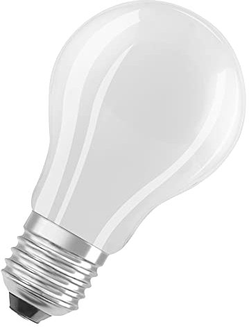 OSRAM LED Stromsparlampe, Matte Birne mit E27 Sockel, Warmweiß (3000K), 5 Watt, ersetzt herkömmliche 75W-Leuchtmittel, besonders hohe Energieeffizienz und stromsparend, 1er-Pack
