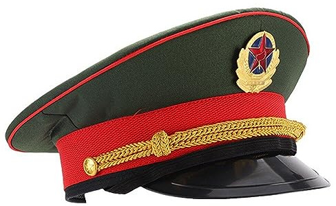 Hrippy Cappello Militare Accesso 'Esercito Militare Regolabile Cappello di Cappello per Cappello per Il Marinaio Marino Ammiraglio di Halloween Cosplay Costume Accessorio