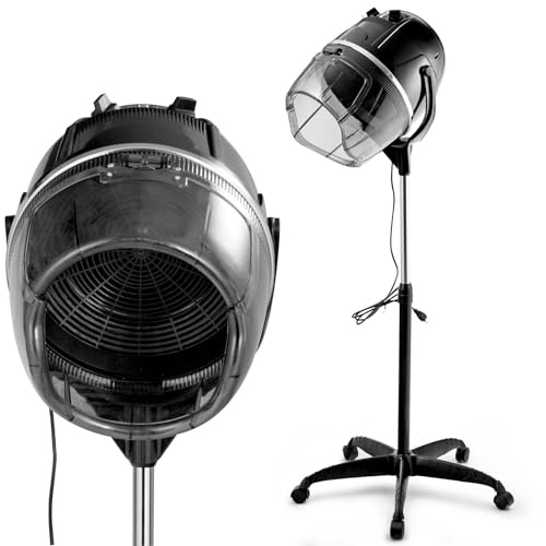 HOMFME 1300W Bonnet Hair Dryer, Height Adjustable Hood Dryers