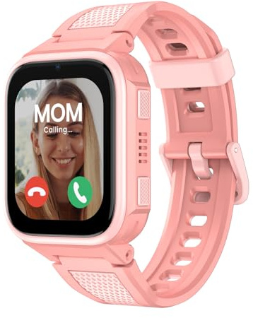 LAGENIO K10 Kids Smart Watch, Video & Phone Call, GPS, SIM, SOS,1.8 screen, 950mAh Battery, IP68 Waterproof, Classroom mode, Camera – Smart Watch for kids for aged 6 and Up