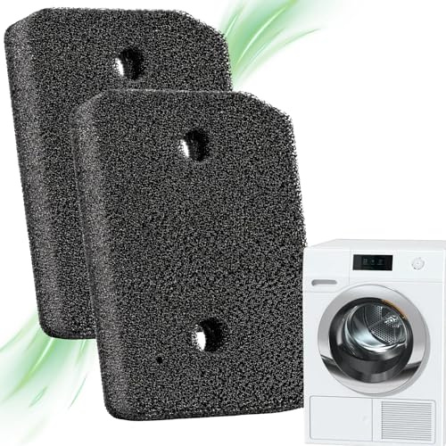 NAMAI - Set di 2 Filtro Asciugatrice Miele T1, Ricambio 100% Compatibile, Filtro in Spugna Resistente, Filtri Compatibili per Asciugatrice Miele, Facile da Installare
