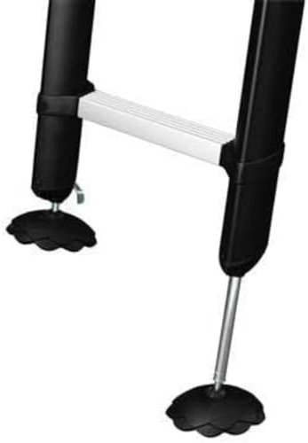 Telesteps Classico Line appentis Échelle, Argent, noir, 9190-101