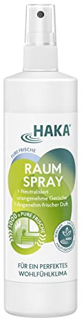 HAKA Raumspray Lufterfrischer, 250 ml, neutralisiert Gerüche, langanhaltende Frische, für Wohnung, WC & Bad, ohne Treibgase