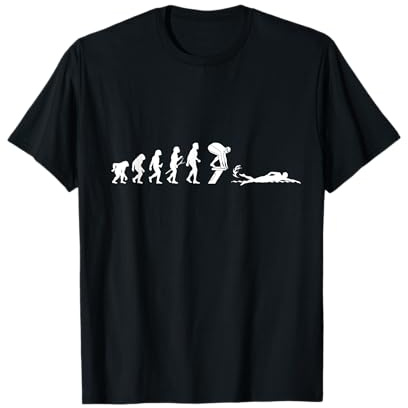Evoluzione del nuotatore Nuoto Competitivo Sport acquatici Maglietta