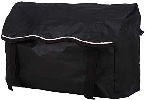 QHP Stall Packsack Luxus Utensilienbehälter schwarz