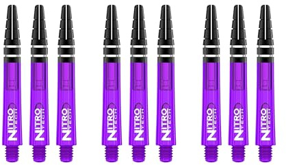 RED DRAGON Nitrotech Intermediate Stems - Purple - 3 Sets per Pack (9 Stems in Total)