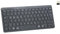 Bnnwa Kabellose BluetoothTastatur, Bluetooth + 2,4 G Dual ModusTastatur, klein, tragbar, Externe kabellose Tastatur für Android-Tablet, Windows Surface,(Schwarz)