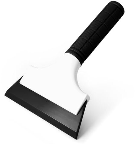 FOSHIO Spatole lavavetri Pulitore per finestre in silicone, piccolo estrattore per auto, pulitore doccia, piccolo per auto, pulitore per finestre, bagno, parabrezza