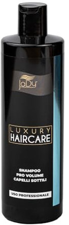 JaDy - Shampoo Pro Volume | Idratante e Volumizzante per Capelli Sottili | Formula Naturale con Pepe Rosa, Camomilla e Limone Bio | Senza Siliconi, 400 ml